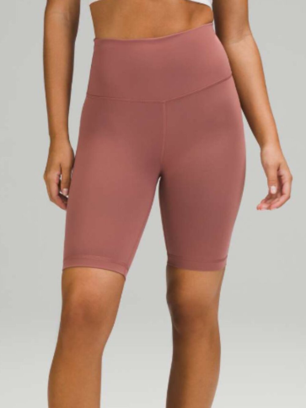 Lululemon Wunder Train High-Rise 8" Shorts Spiced Chai Size 4 NWT